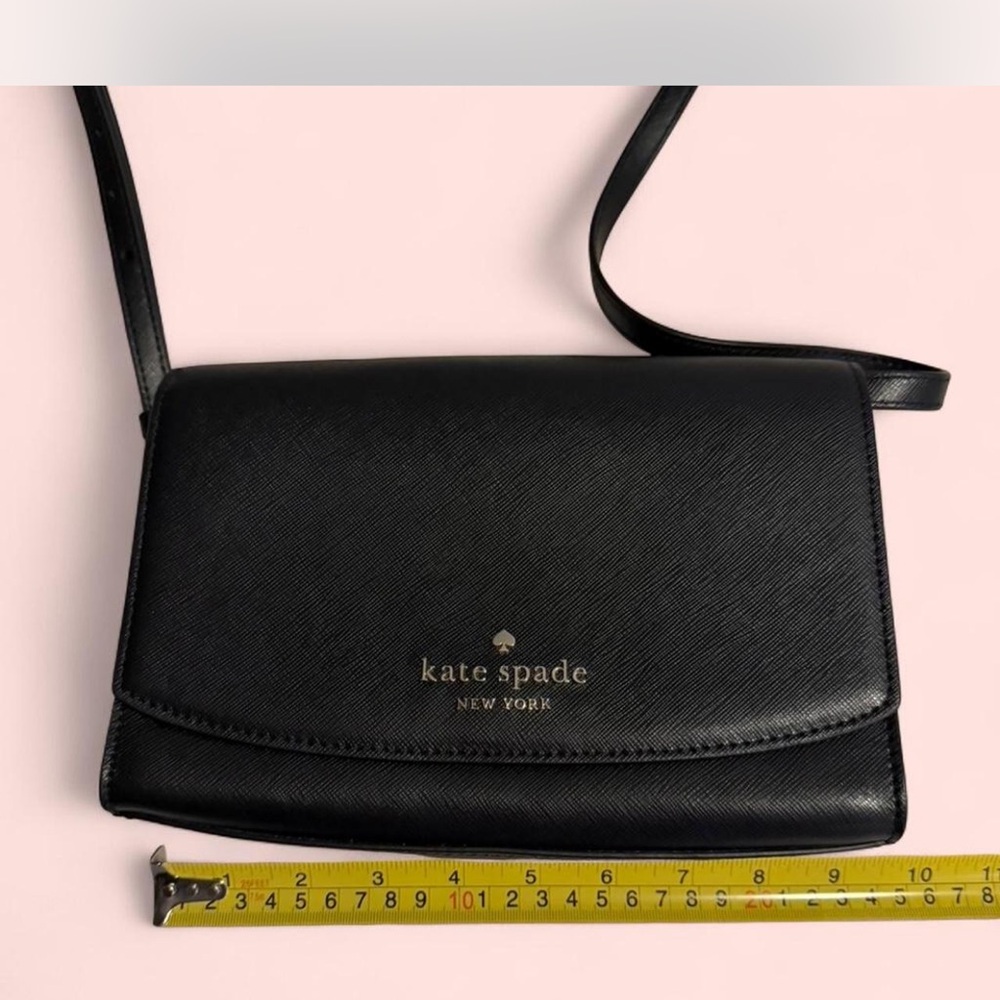 Kate Spade Sleek Black Crossbody Bag